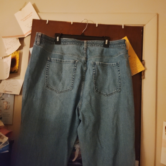 TORRID High Rise Baggy Straight Classic Denim Jeans - Size 18 - Picture 9 of 11